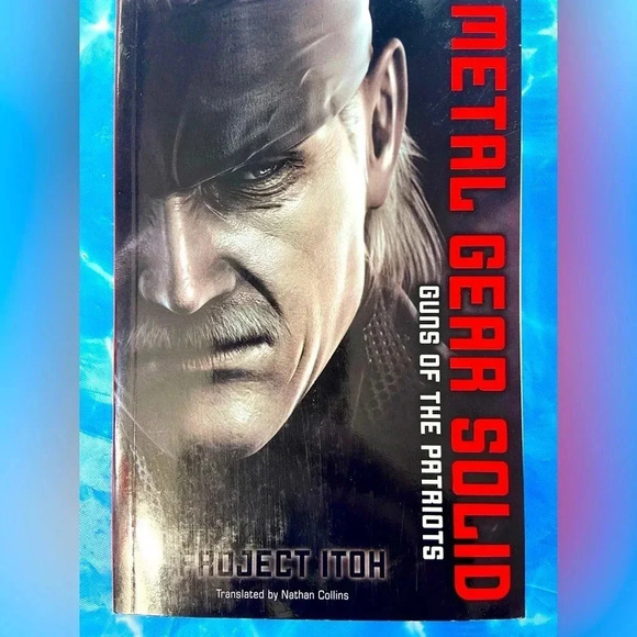 Metal Gear Solid 4: Guns of the Patriots - Project Itoh - Novelization - Rare - Picture 1 of 7